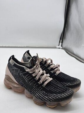 Nike Air VaporMax Flyknit 2 Shoes Womens Size 9 Black Sneakers CU4748-001